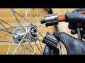 Replacing 7 Speed Freehub Body With 8 9 10 11s Freehub 3x7 To 2x9 Or 1x11 Drivetrain Upgrade