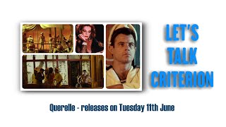 Rozmowa o Querelle przed premierą Criterion