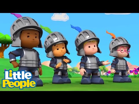 A Knight To Remember! ⭐ Little People – Fisher-Price ⭐ 1 Hour Compilation - Kids TV Series, Kingdom Kids Zone - Little People - Fisher Price