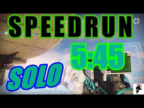 Solo Prestige Nightfall Speedrun (5:45) - A Garden World (Titan)