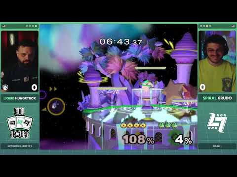 Hungrybox (Puff) vs Krudo (Sheik) | Swiss Pools: Round 1 | Lucky7s Full House 2025 MELEE SINGLES
