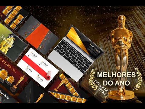 Melhores do ano (Oscar)  - Template de PowerPoint