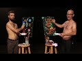 Moby Paints Shirtless With The Shirtless Painter