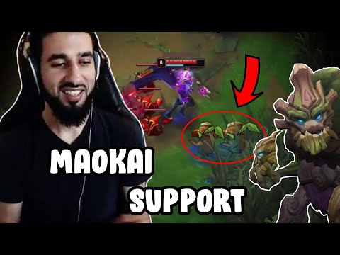 They Thought The Bush Was Safe... BIG MISTAKE! / Maokai Support / Highlights