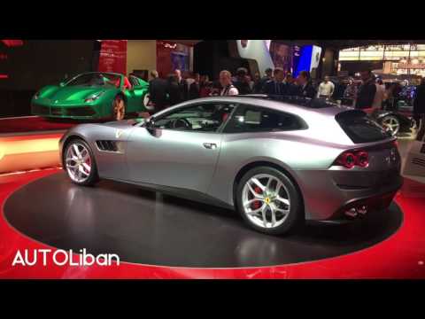 FERRARI GTC4 LUSSO at the Paris motor show 2106