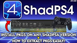 Install PKG Files on ShadPS4 Latest Version 0.11.0 #shadps4 #playstation4 #emulator