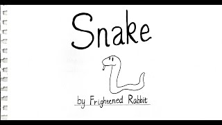 Frightened Rabbit - Snake (Fan Illustrated Lyric Video)