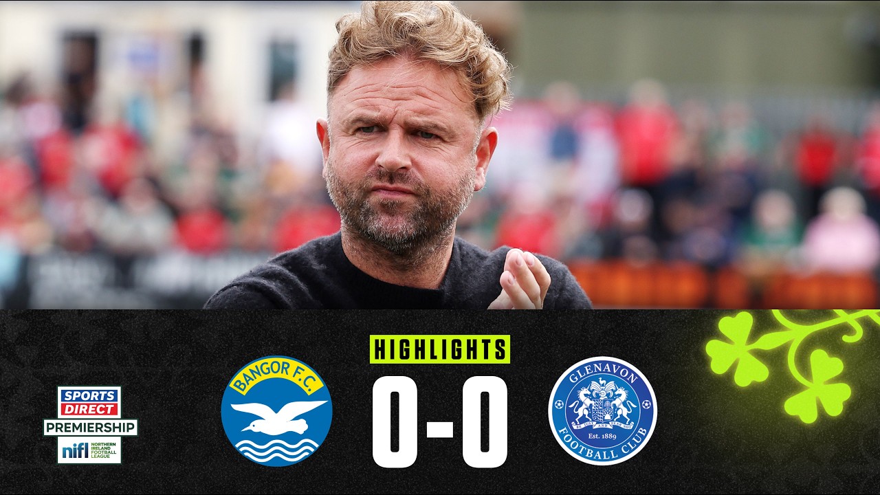 Bangor vs Glenavon Highlights