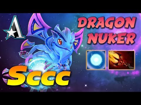 Aster.Sccc Puck - DRAGON NUKER - Dota 2 Pro Gameplay