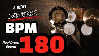 Download lagu 180 BPM Pop Rock Drum Track | 8 Beat Practice Groove | Drum Backing Track mp3
