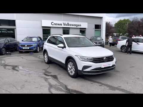 Approved Used Volkswagen Tiguan Life 1.5TSI 150PS in Pure White - DA21HYR