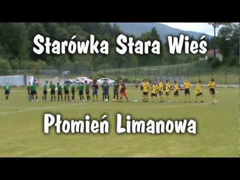 Starówka Stara Wieś - Płomień Limanowa 10.06.2012r. - B klasa Limanowska