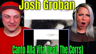Reaction To Josh Groban Canto Alla Vita (feat. The Corrs) THE WOLF HUNTERZ REACTIONS