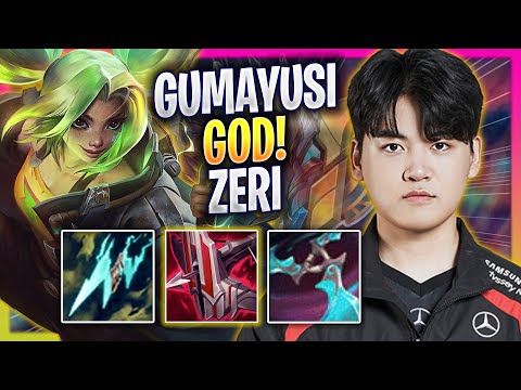 GUMAYUSI IS A GOD WITH ZERI! - T1 Gumayusi Plays Zeri ADC vs Kog'maw! | Season 2024