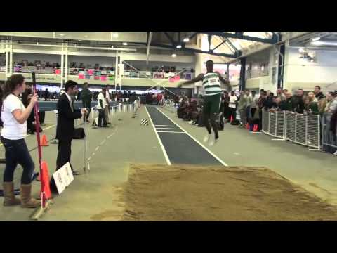 2013 A-10 Men's Triple Jump Champion - Anthony Campbell, Charlotte