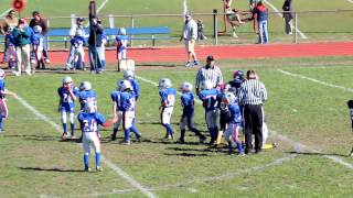 preview picture of video '#8 2012.10.13 Warwick Patriots Blue vs Barrington Eagles (Mighty Mites)'