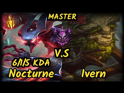CNB Yampi (NOCTURNE) vs IVERN - 6/1/5 KDA JUNGLE GAMEPLAY - BR Ranked MASTER