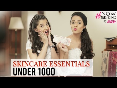 10 Skincare Products under 1000