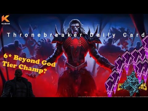 Thronebreaker Daily Card | Freaky Crystal Opening | Marvel Contest of Champions