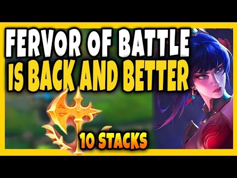 NIDALEE SEASON 10 GAMEPLAY! NEW CONQ IS OLD FERVOR BUT BETTER! - League of Legends