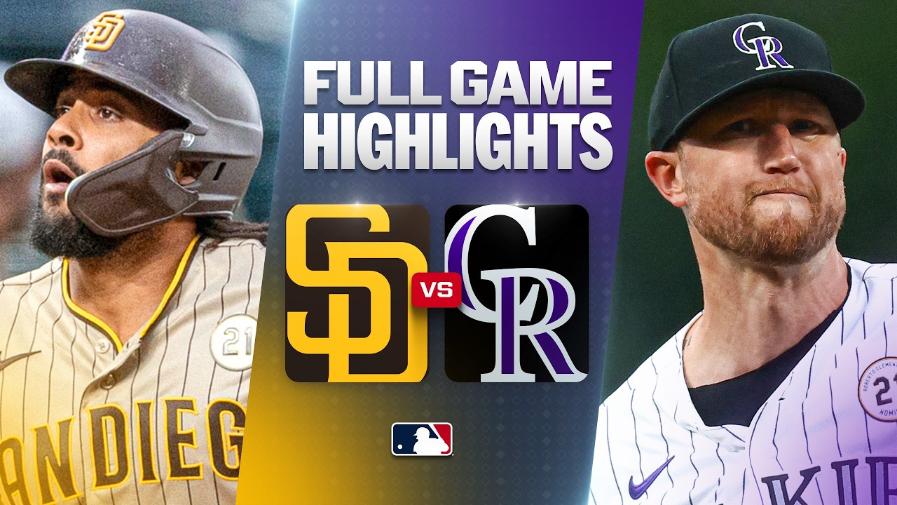 9월16일 샌디에이고 콜로라도 MLB 하이라이트