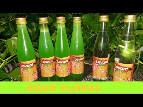 Floral Water DYI Florida Water / Agua Florida