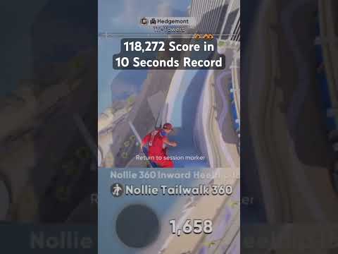 118,272 Score in 10 Seconds (Skate 4) #Skate #Skate4 #Shorts