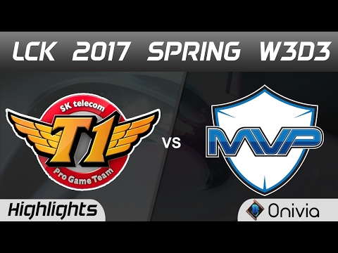 SKT vs MVP Highlights Game 2 LCK Spring 2017 W3D3 SK Telecom T1 vs MVP