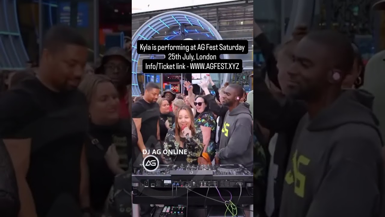 kylaofficial is performing at AG Fest 2026 - London