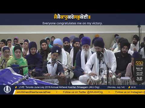 027 Toronto July 2019 Monday Evening - Bhai Abhay Singh Jee Toronto