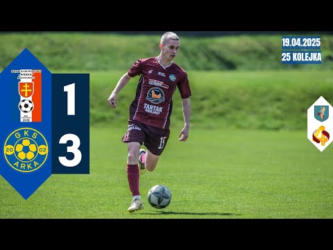 MKS WIERNA MAŁOGOSZCZ 1 - 3 GMINNY KLUB SPORTOWY ARKA PAWŁÓW