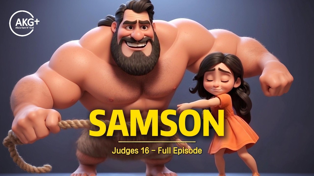 Story of Samson【Judges 16 : 1 - 31】Full Episode | Ai Animated Bible Stories