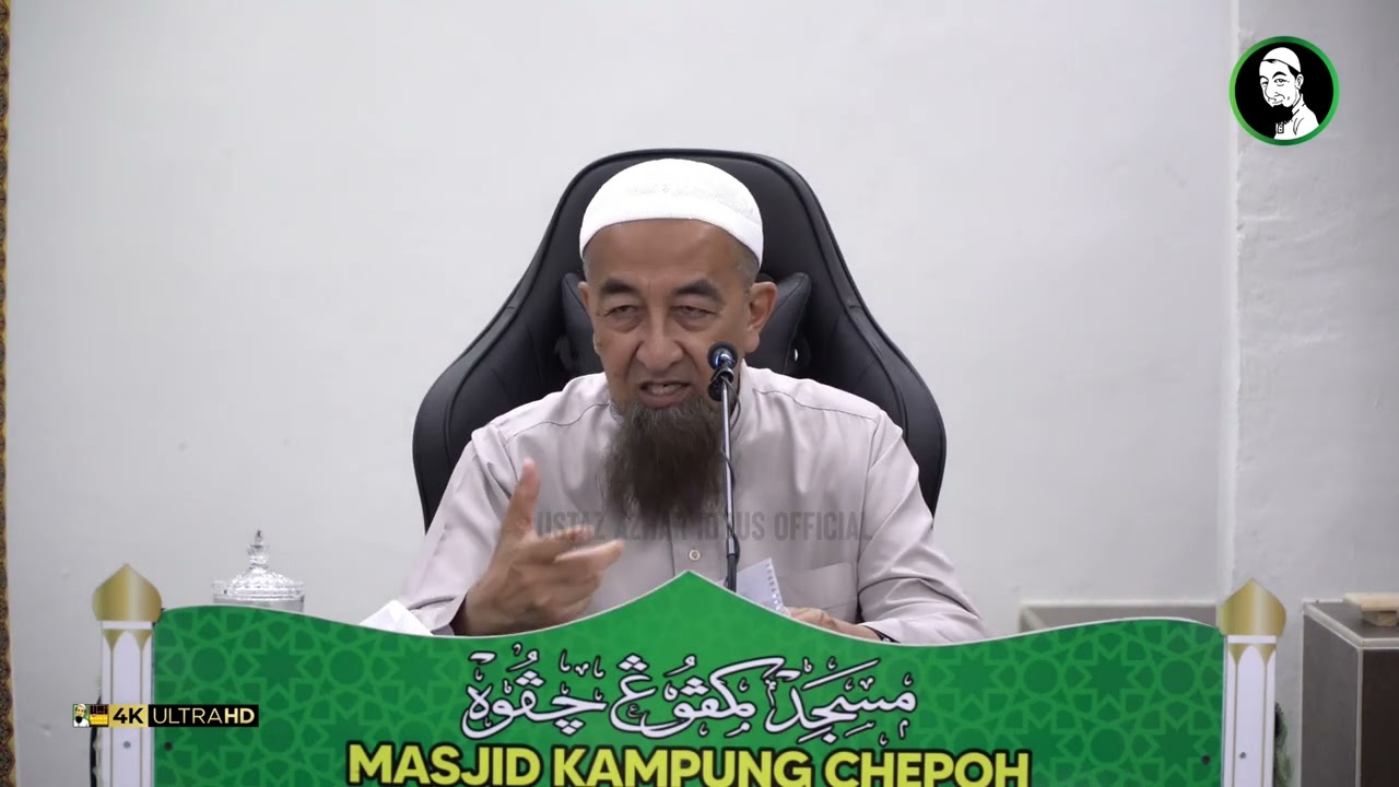 Selepas Hisap Rokok Terus Solat - Ustaz Azhar Idrus