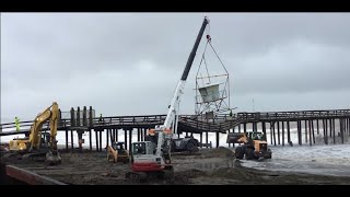 Bidding Farewell to Pier at Seacliff State Beach