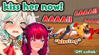 Gigi Lost Control and Suddenly Kissed Baelz Aggressively During Off-Collab