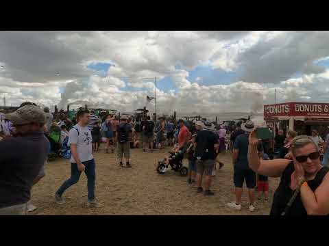 A MINUTES SILENCE WITH STEAM ENGINES AT GREAT DORSET STEAM FAIR 2022