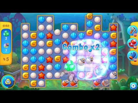 Fishdom 6140 Level - 18 moves - NO BooSTERS