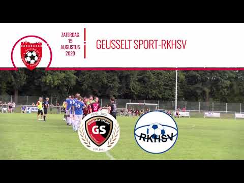 Samenvatting Geusselt Sport-RKHSV (MCT2020) 15-08-2020