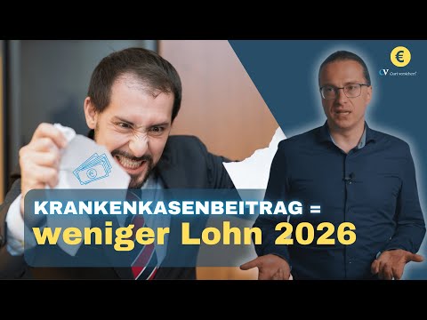 Krankenkassenbeitrag 2026 bedeutet Gehaltskürzung