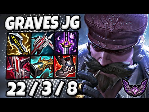 Graves vs Lee Sin Jungle [ 55% Win Rate ] Korea Master Patch 25.24 ✅