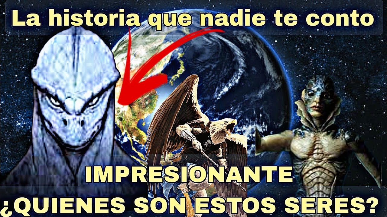 Estas RAZAS EXTRATERRESTRES estuvieron en la TIERRA hace millones de años|| Antes que la humanidad🌎