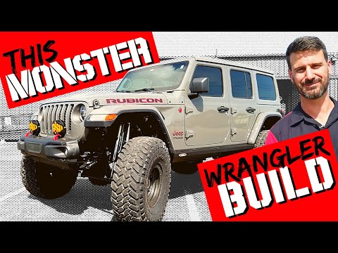 The Makings of a Monster Custom Jeep Wrangler JL Build