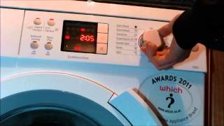 How To Tip #3 - activate and de-activate child lock on your bosch logixx washing machine