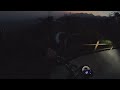 Midnight Rush POV Exploring Downhill Roads On Two Wheels