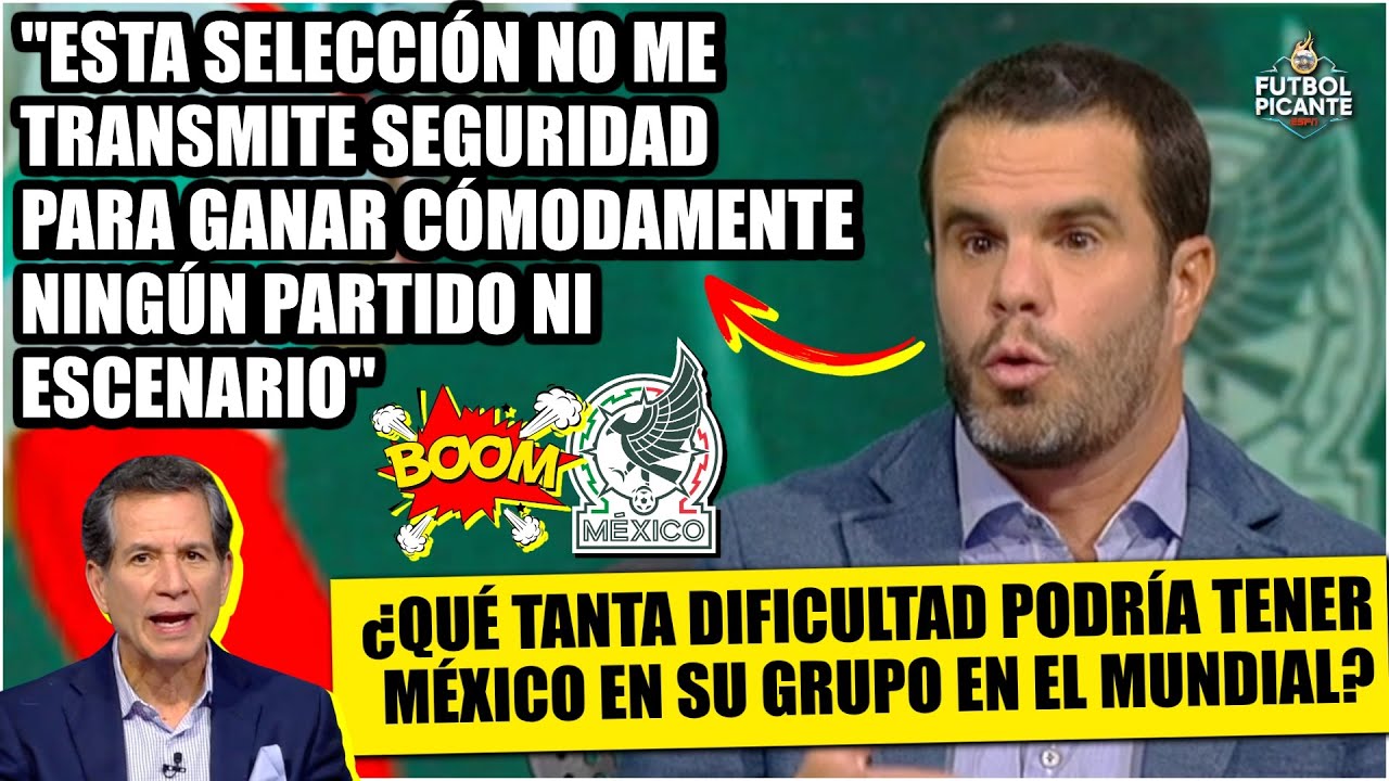 Escenarios de SELECCIÓN MEXICANA en fase de grupos del Mundial se ve COLOR HORMIGA | Futbol Picante