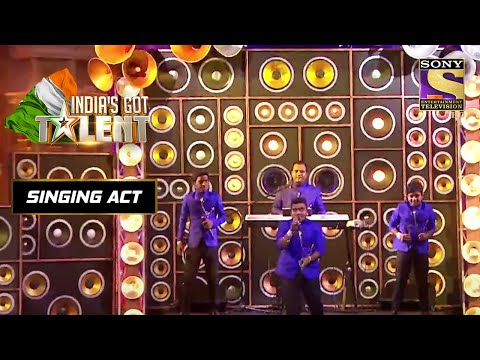 "Tashan Mein" पर इस Group ने दिया एक Rocking Performance | India's Got Talent Season 7 | Singing Act