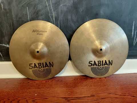Sabian AA Regular Hats 14" 980g 1525g image 3