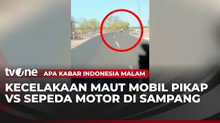 Download lagu Detik-detik Kecelakaan Mobil Pikap dan Motor dan Tewaskan Dua Orang Terekam Kamera | AKIM tvOne mp3