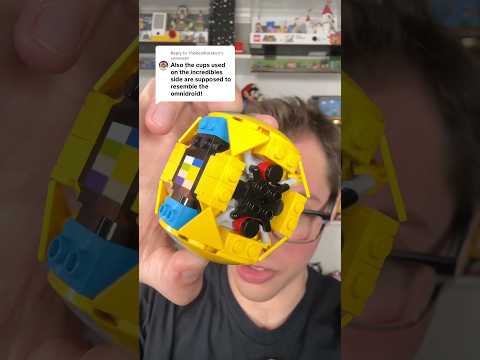 i can’t believe LEGO added the omni droid from the incredibles in this set!