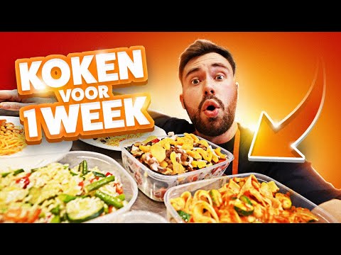 Ik had 1 Uur Tijd om voor de Hele Week te Koken